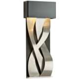 Hubbardton Forge Tress 22 3/4&quot;H Black Small LED Wall Sconce