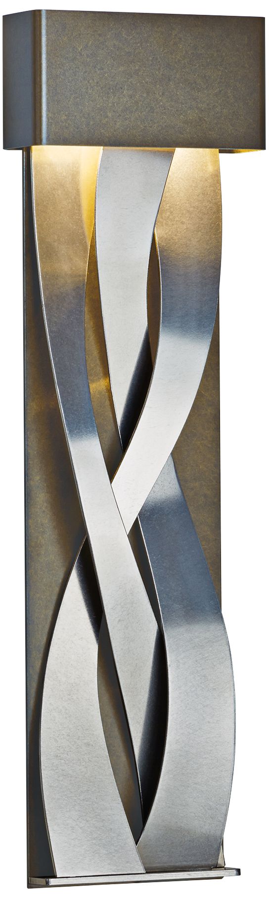 Hubbardton Forge Tress 31 3/4" High Black Large LED Wall Sconce