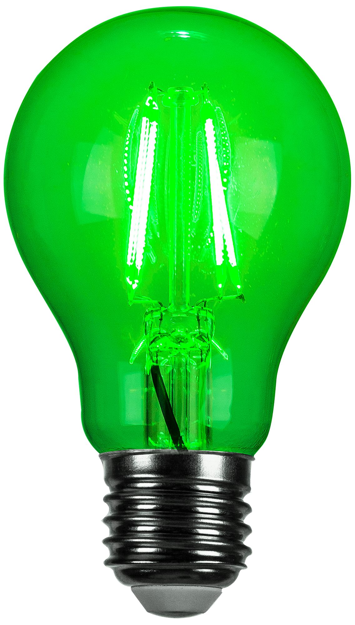 40W Equivalent Green 4W LED Dimmable Standard Party Bulb