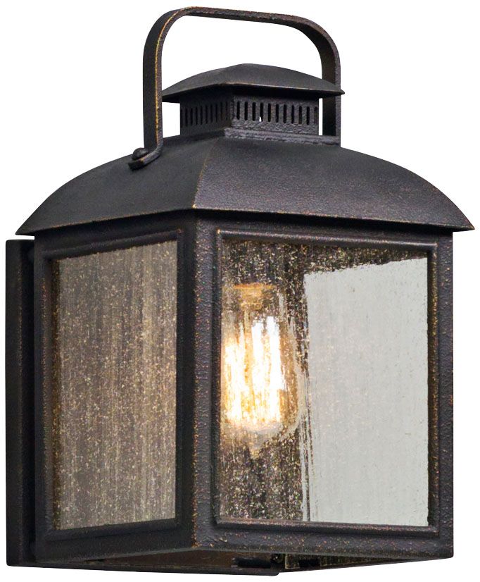 Chamberlain 12 1/4" High Vintage Bronze Outdoor Wall Light