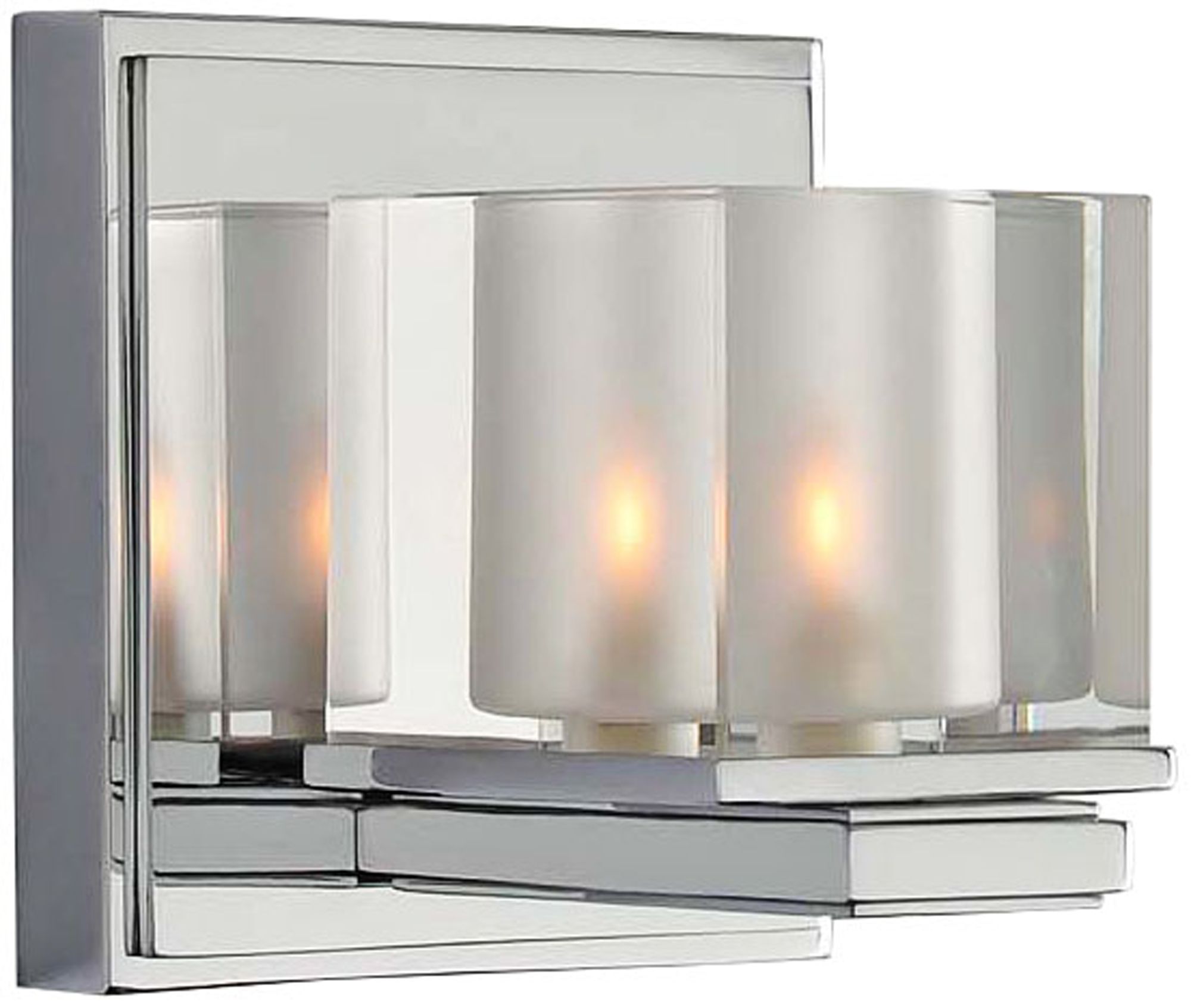 Naples 5" Wide Chrome 1-Light Wall Sconce