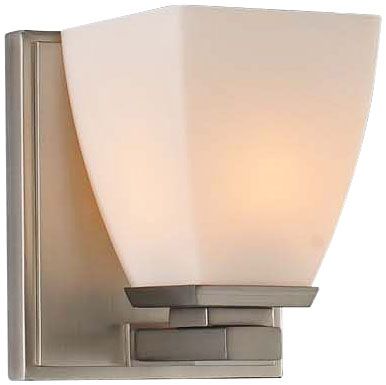 Huntington 5" Wide Satin Nickel 1-Light Wall Sconce
