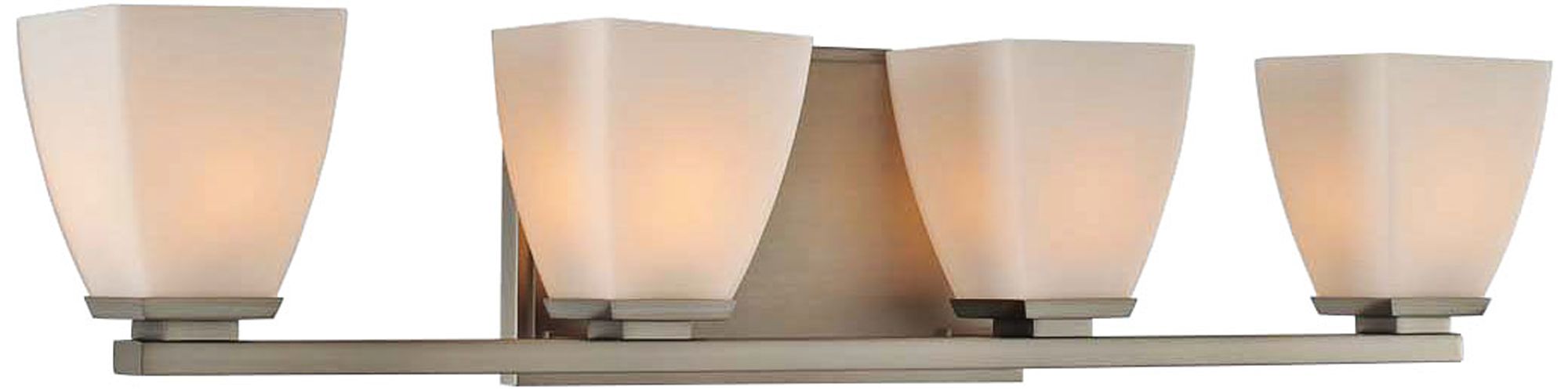 Huntington 26" Wide Satin Nickel 4-Light Bath Light