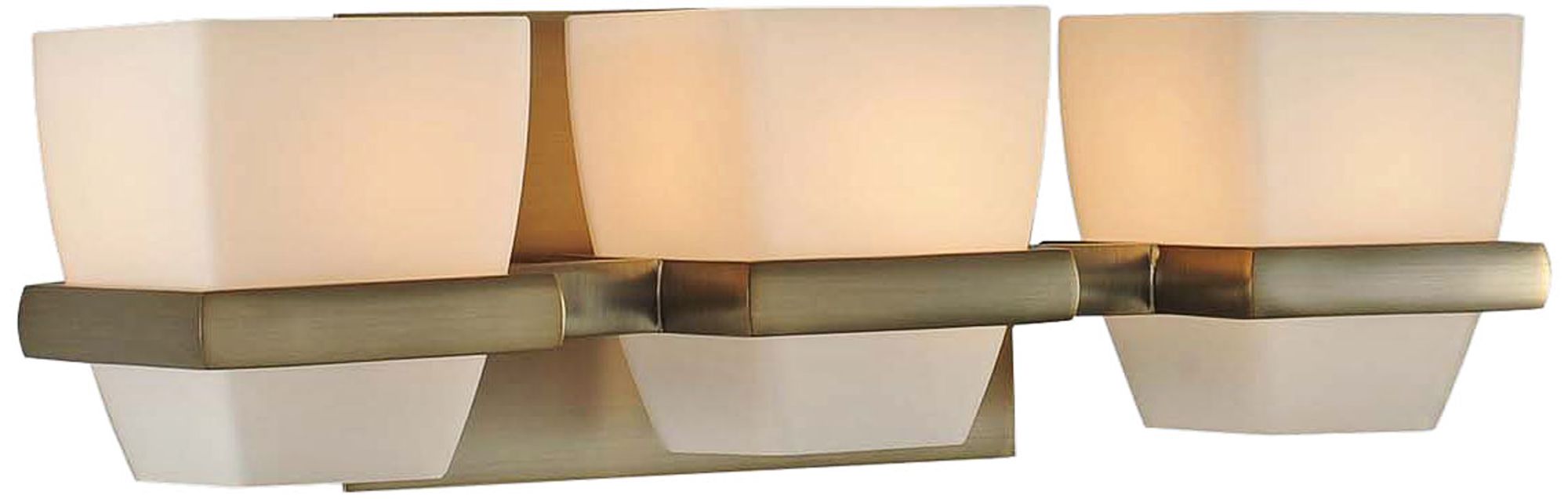 Malibu 16" Wide Brushed Bronze 3-Light Bath Light