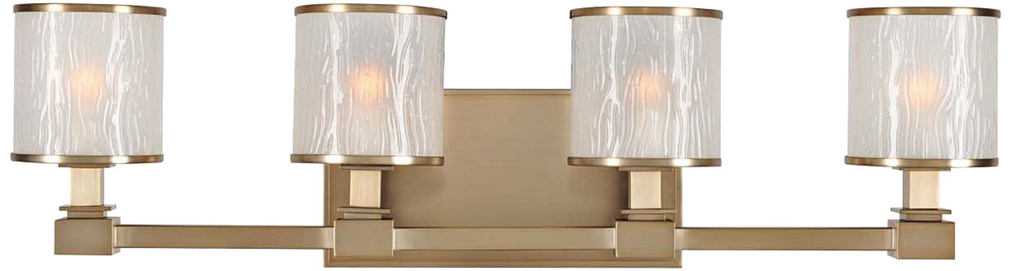 Destin 26 1/2" Wide Brushed Bronze 4-Light Bath Light
