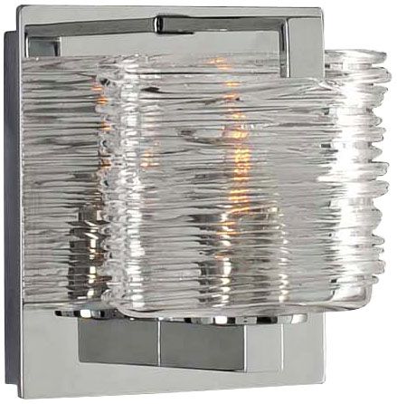 South Bay 5" Wide Chrome 1-Light Wall Sconce