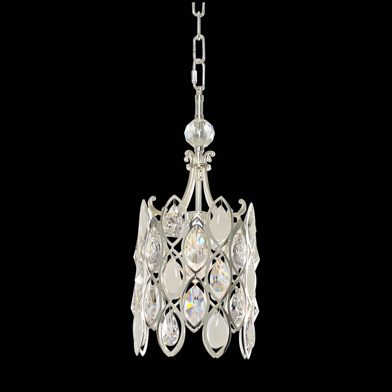 Prive 8" Wide Polished Chrome Mini Pendant
