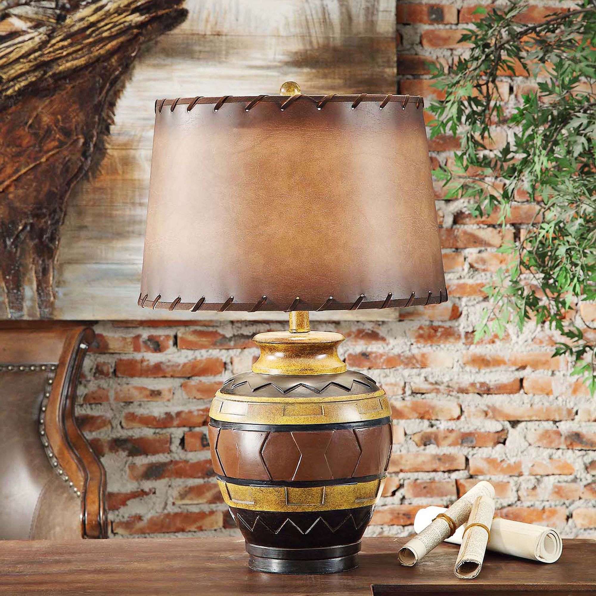 Crestview Collection Dakota Pottery Table Lamp