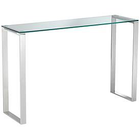 Silver Glass Entryway Tables Lamps Plus