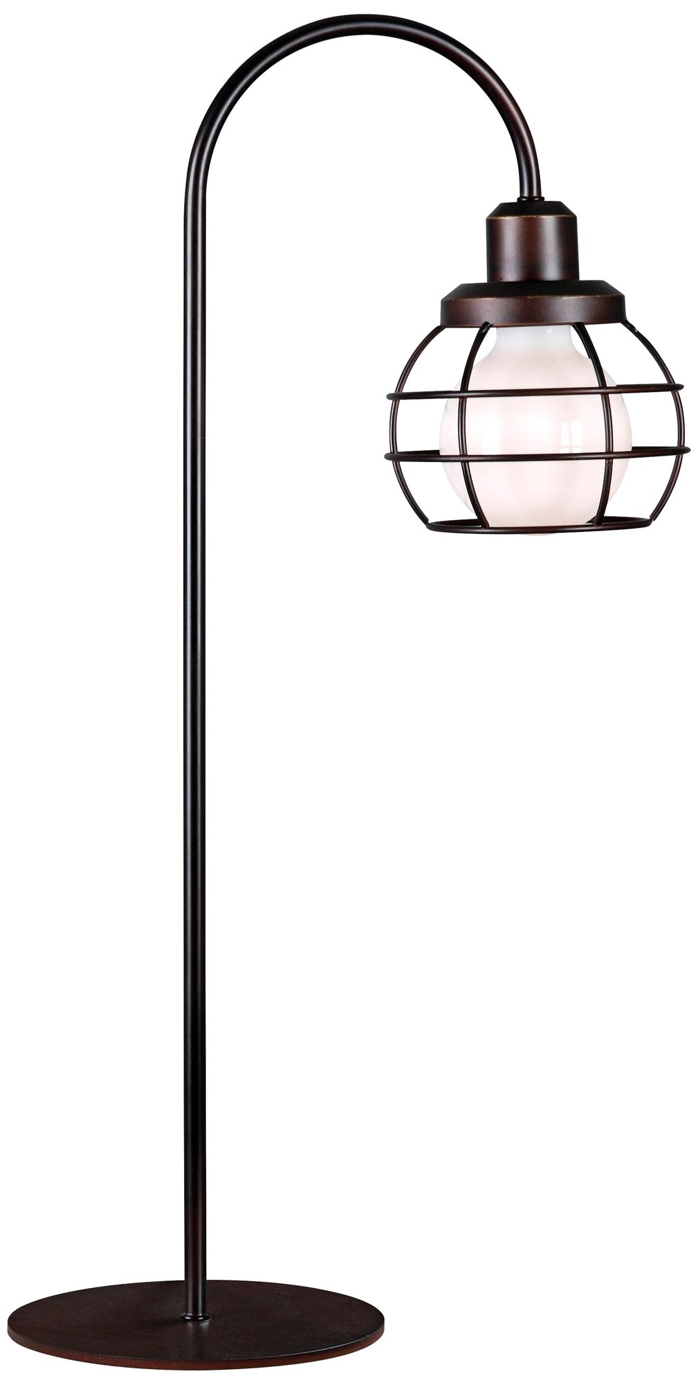 Kenroy Home Caged Oil-Rubbed Bronze Table Lamp