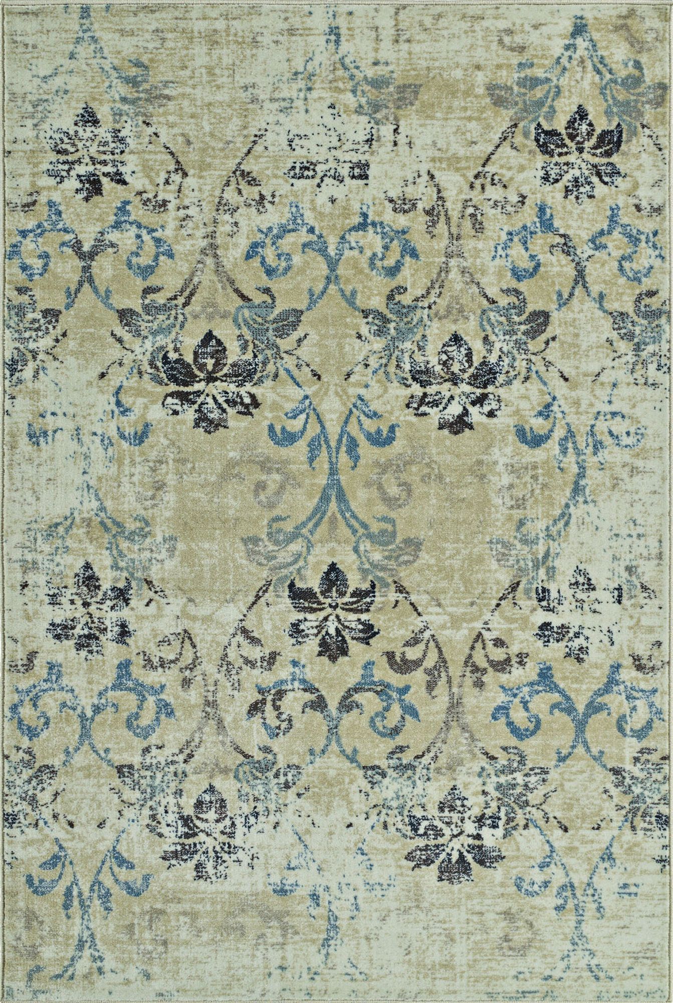 Dalyn Beckham BC1244 Antiqued Ivory Area Rug