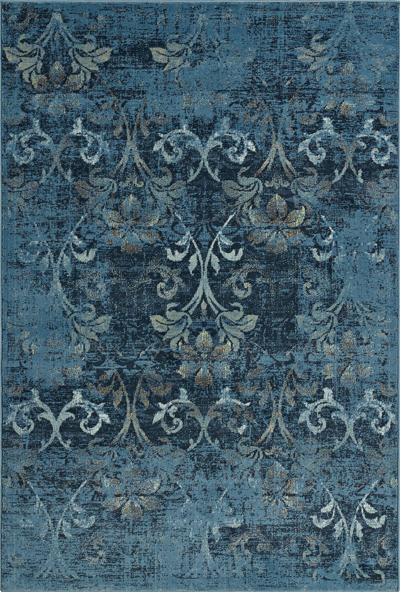 Dalyn Beckham BC1244 Antiqued Blue Area Rug 