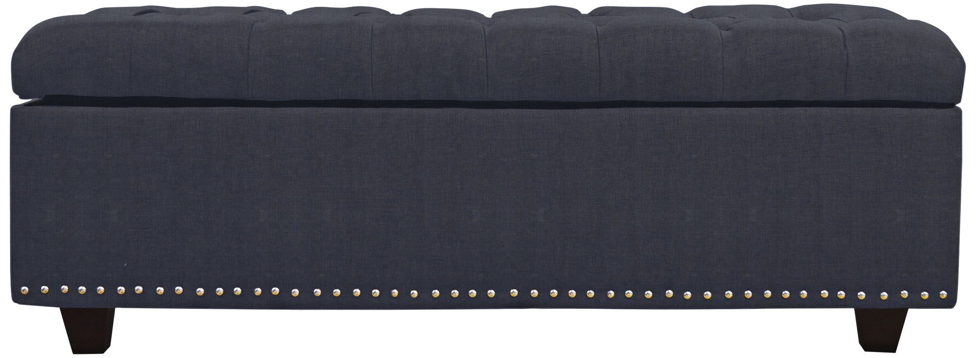 Grant Azure Fabric Tufted Storage Bench 1x408 Lamps Plus