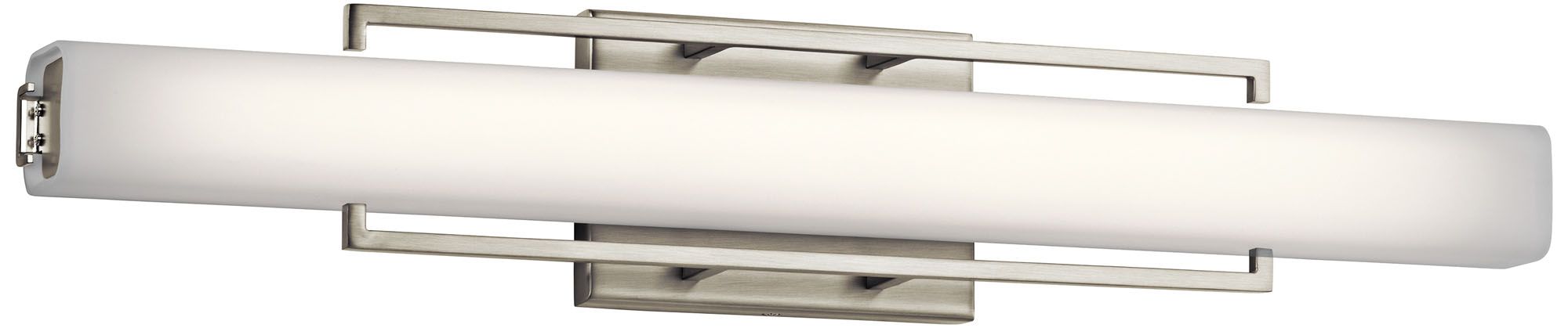 Elan Perov Brushed Nickel 25 1/4"W Linear LED Bath Light