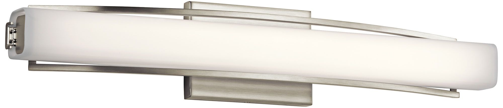 Elan Rowan Brushed Nickel 25 1/4" Wide LED Bath Light