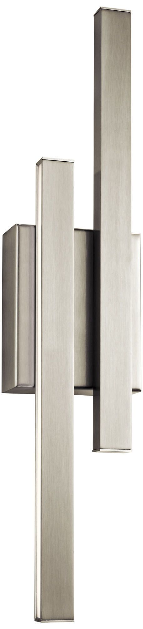 Elan Idril Brushed Nickel 22 1/4" High LED Wall Sconce