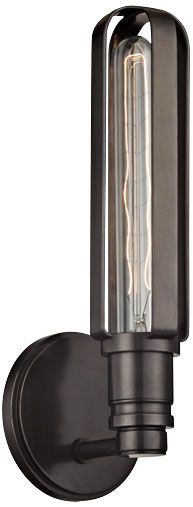 Hudson Valley Red Hook 13 1/4" High Old Bronze Wall Sconce