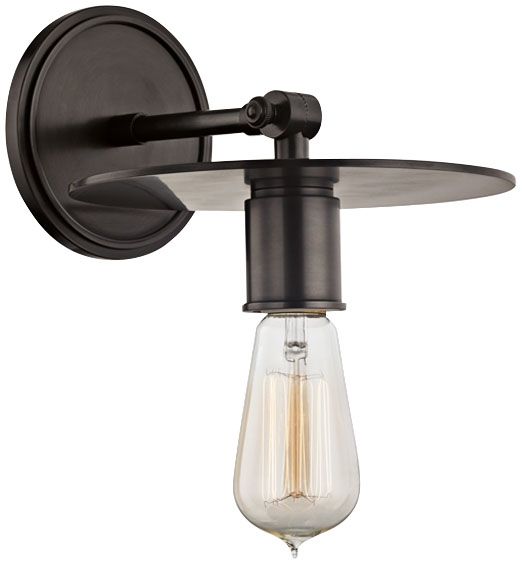 Hudson Valley Walker 10" High Old Bronze Wall Sconce