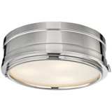 Hudson Valley Rye 14&quot; Wide Polished Nickel Ceiling Light