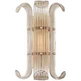 Brasher 15 3/4&quot; High Aged Brass 1-Light Wall Sconce