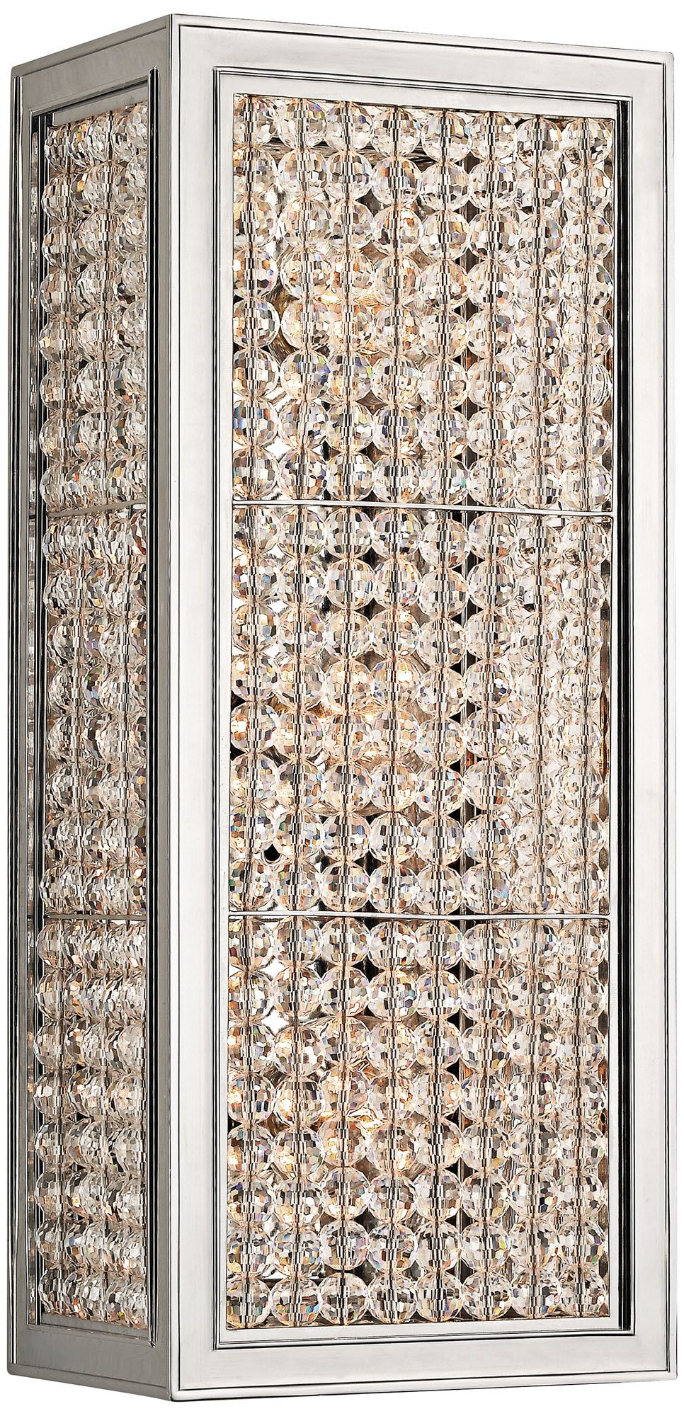 Hudson Valley Norwood 14" High Polished Nickel Wall Sconce