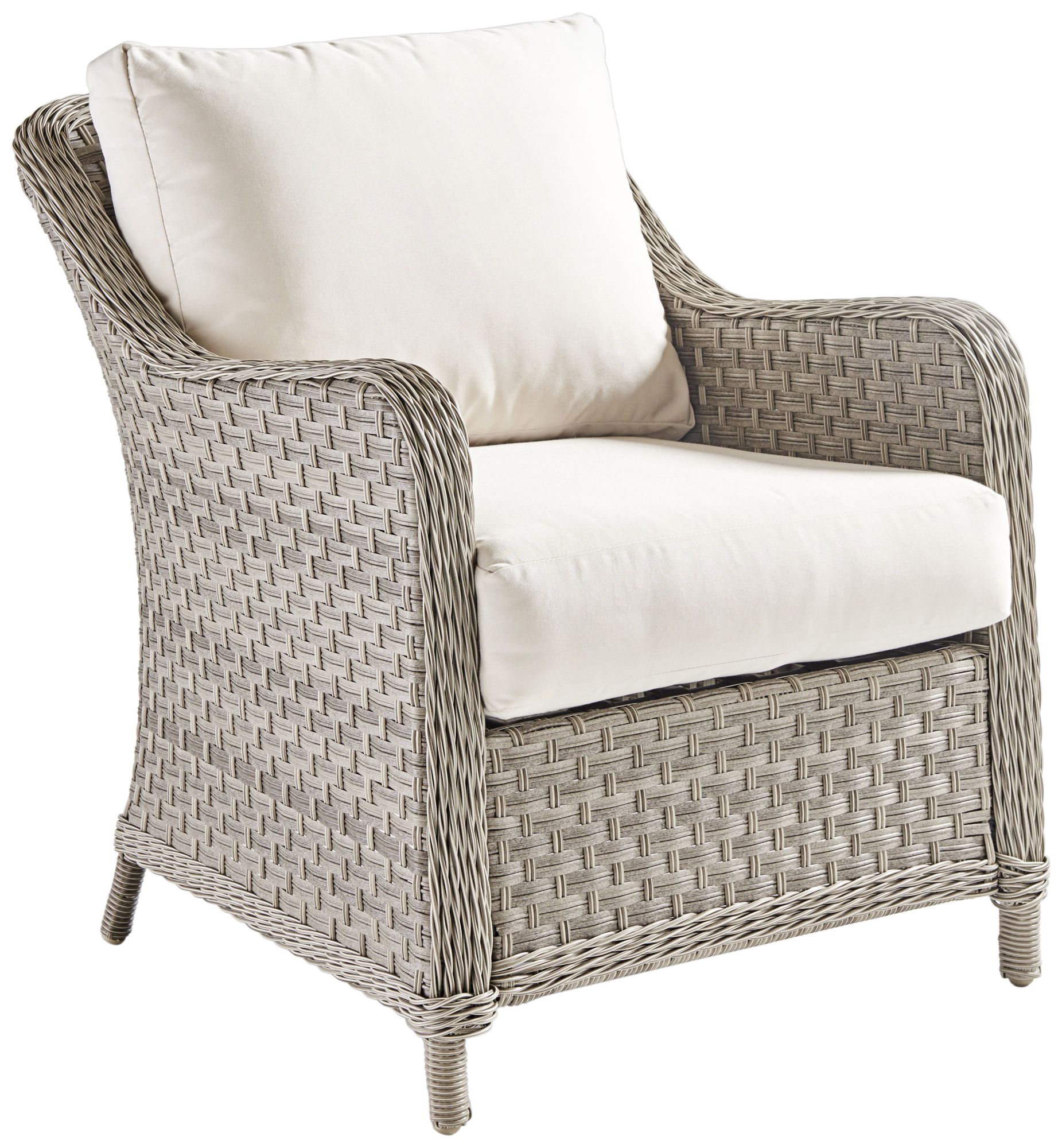 Springfield Pebble Wicker Outdoor Armchair