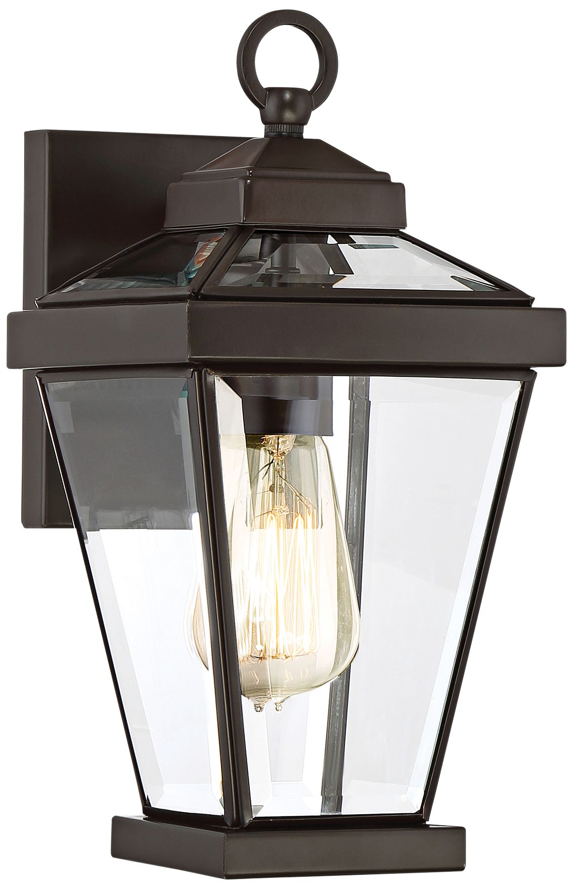 Quoizel Ravine 12 1/2"H Western Bronze Outdoor Wall Light