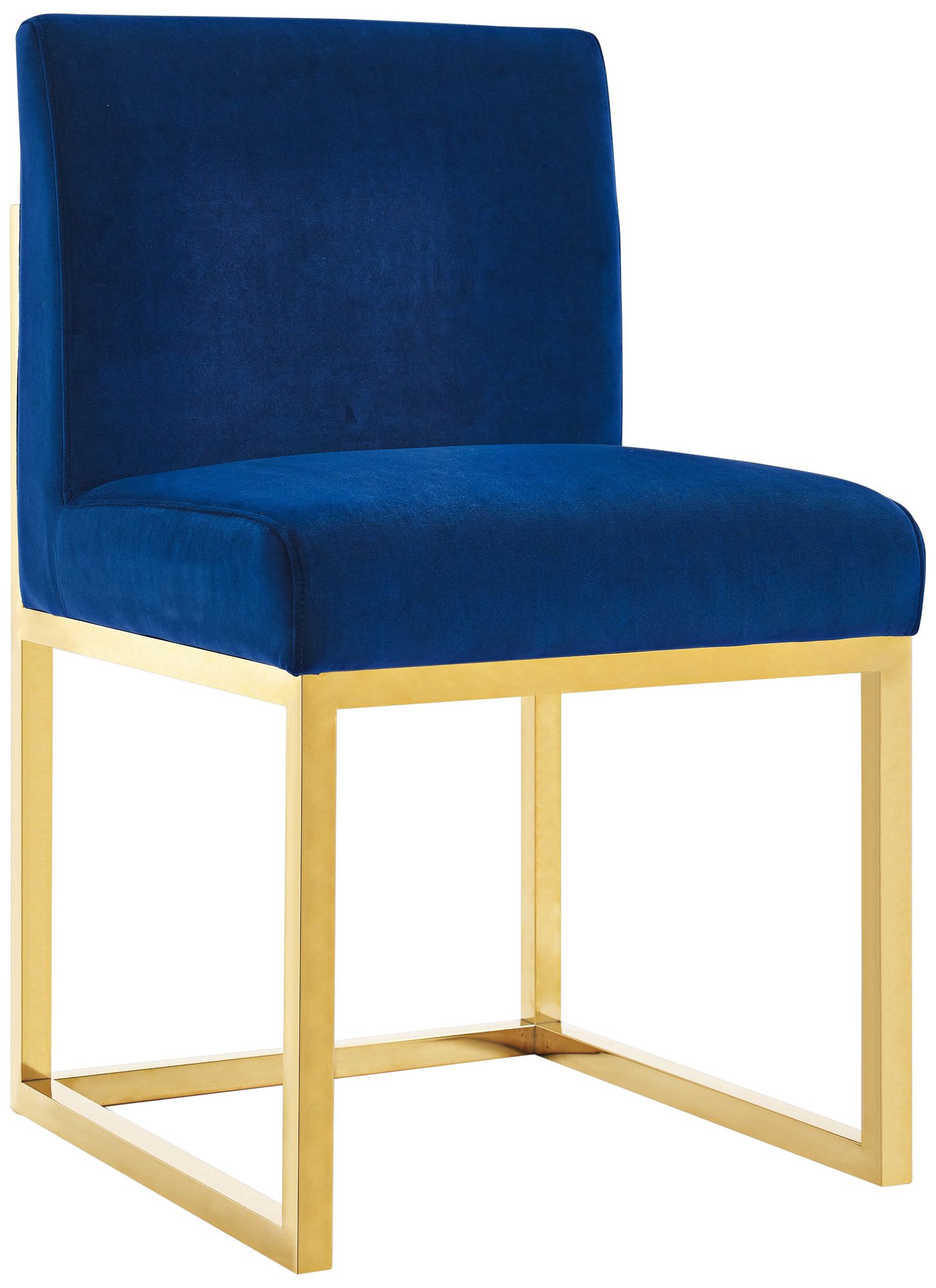 Haute Navy Velvet Accent Chair – Stylish, Comfortable Home Seating