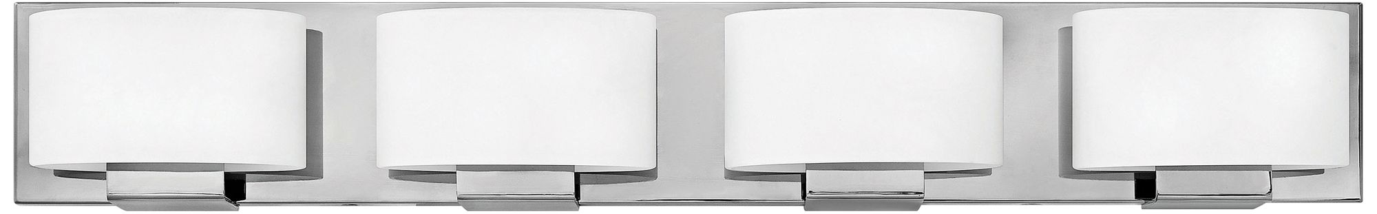 Hinkley Mila 32 1/4" Wide 4-Light Chrome Bath Light