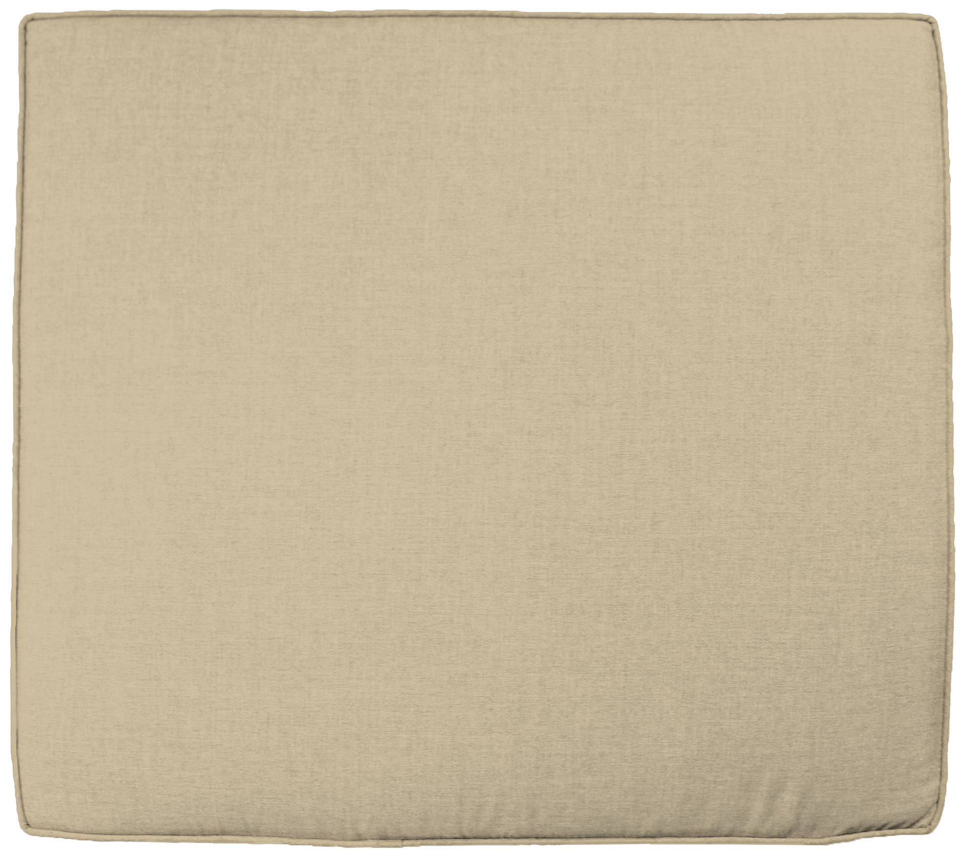 Sunbrella Parma Canvas Antique Beige Chair Cushion 20y48