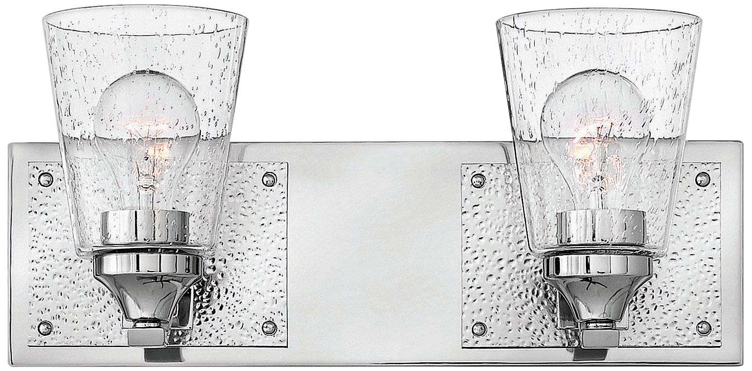 Hinkley Jackson 7 1/4" High Polished Nickel 2-Light Wall Sconce