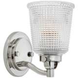 Hinkley Bennett 9&quot; High Polished Nickel Wall Sconce