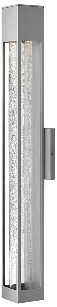 Hinkley Vapor 28" High Titanium Outdoor Wall Light