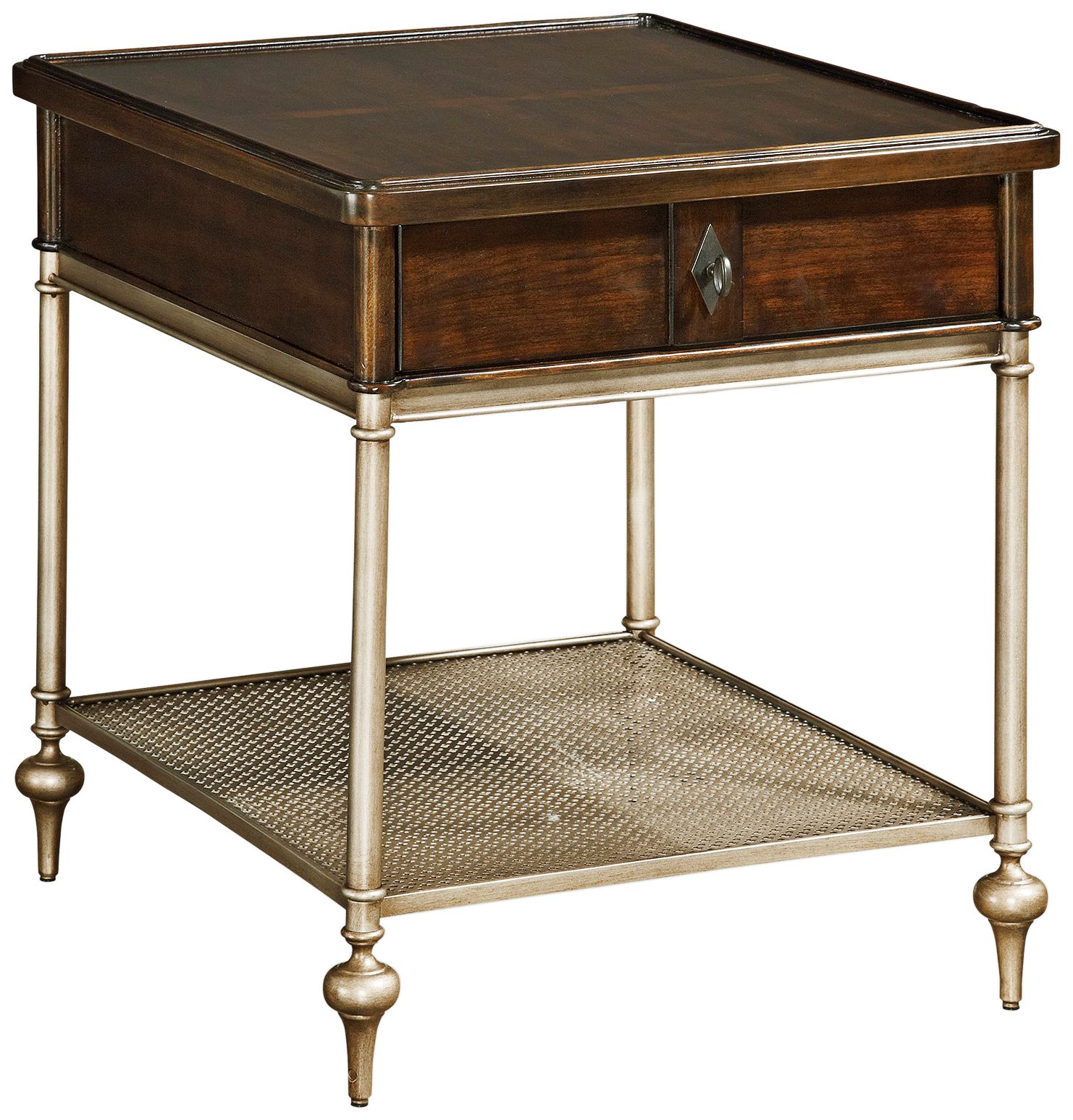 Proximity 27" Wide Sumatra Wood 1-Drawer End Table