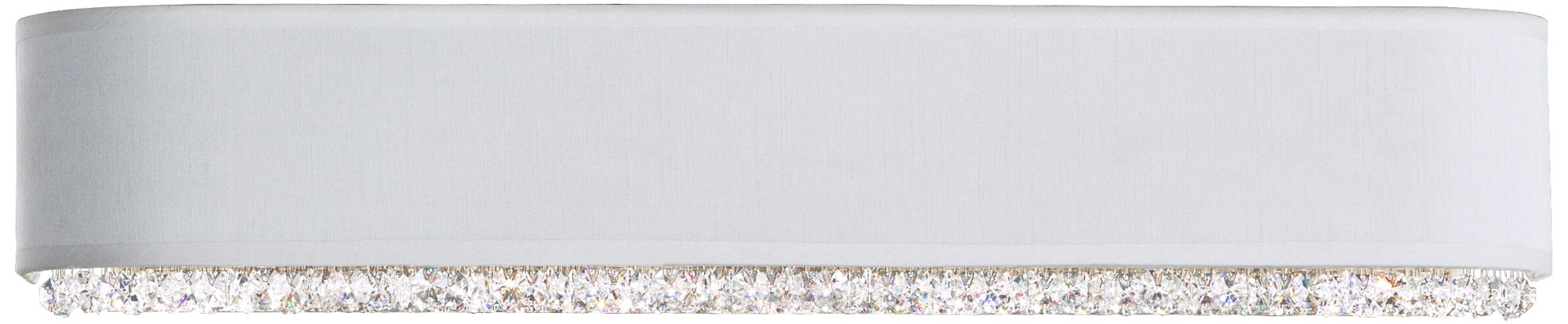 Schonbek Eclyptix 6 1/2" High Small Steel and Crystal Sconce