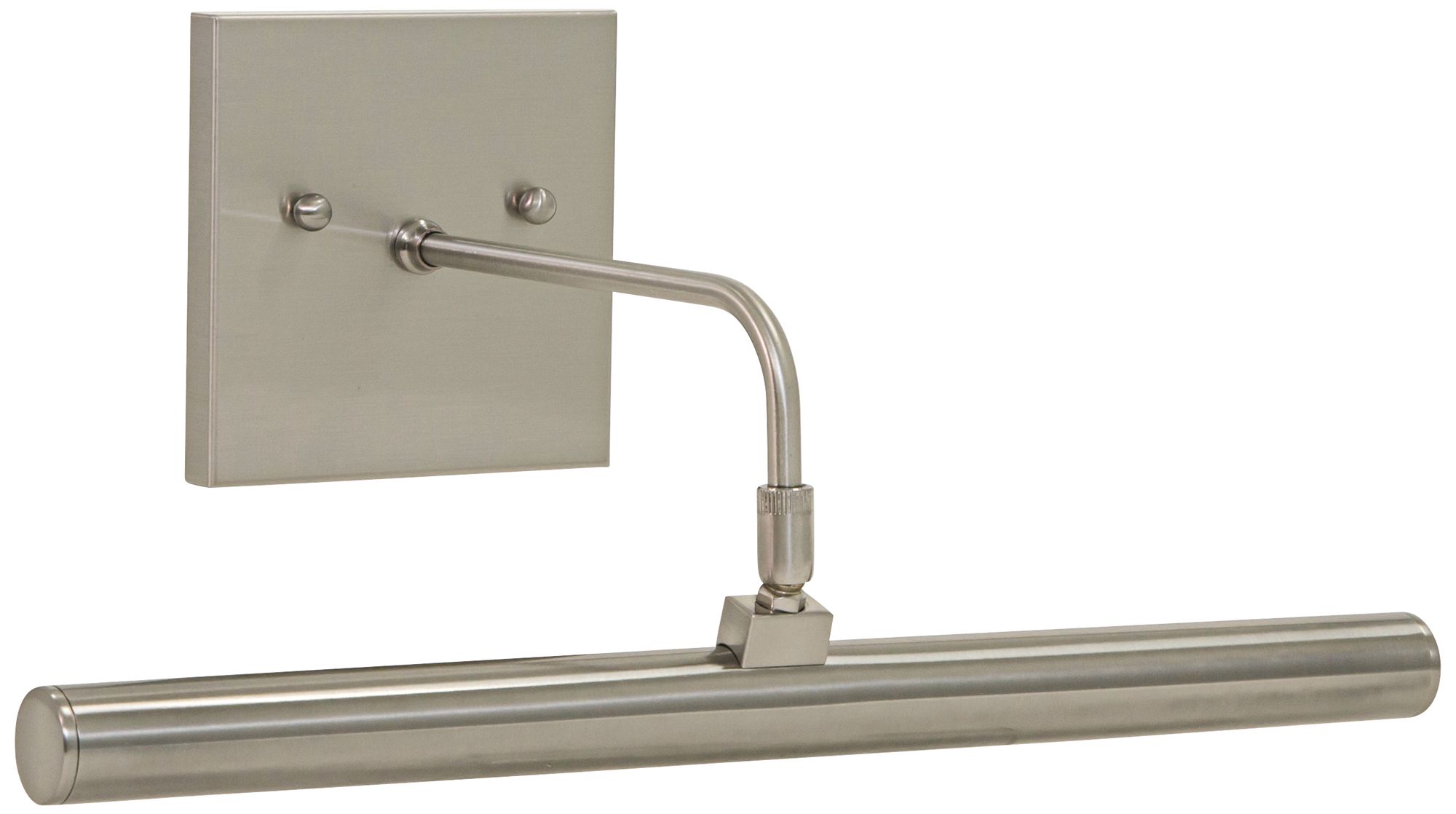 Slim-Line 14" Wide Satin Nickel Direct Wire LED Picture Light