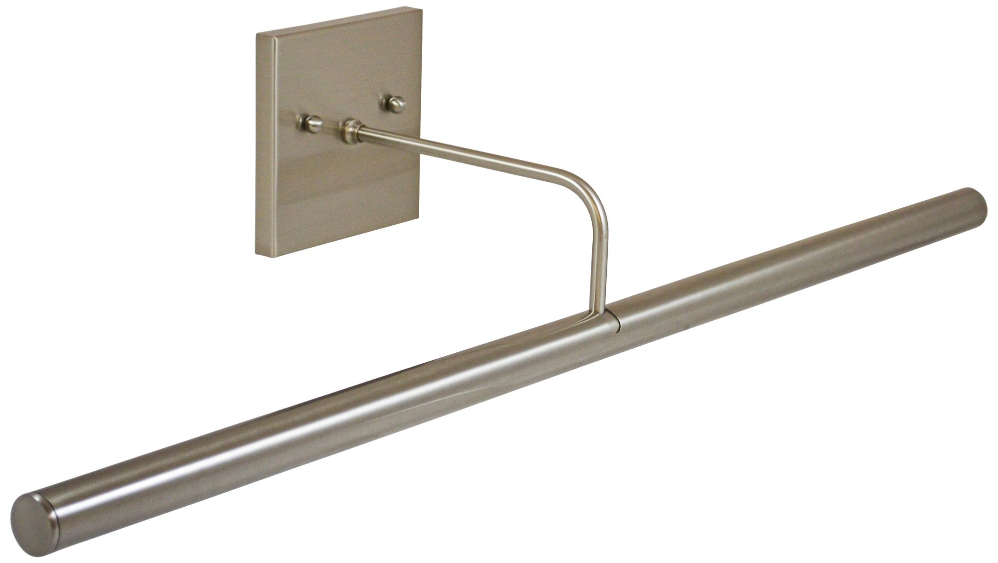 Slim-Line 28" Wide Satin Nickel Direct Wire LED Picture Light