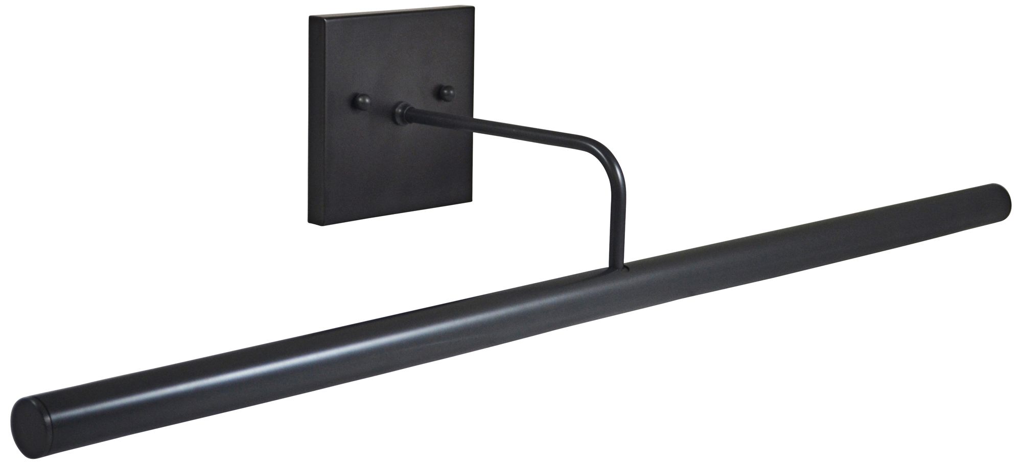 Slim-Line 28" Wide Rubbed Bronze Direct Wire LED Picture Light
