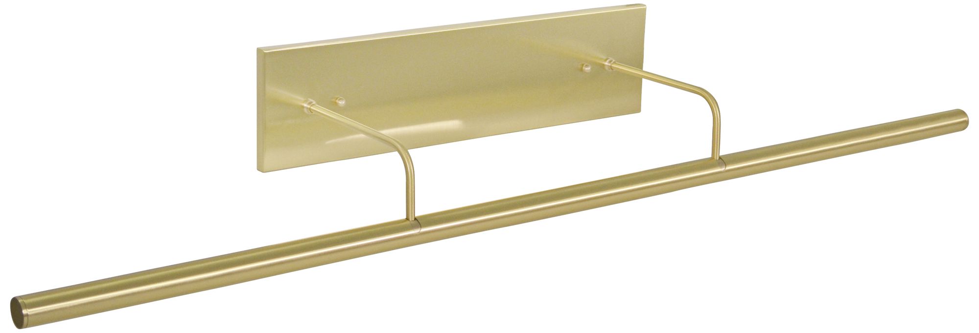 Slim-Line 43" Wide Satin Brass Direct Wire LED Picture Light