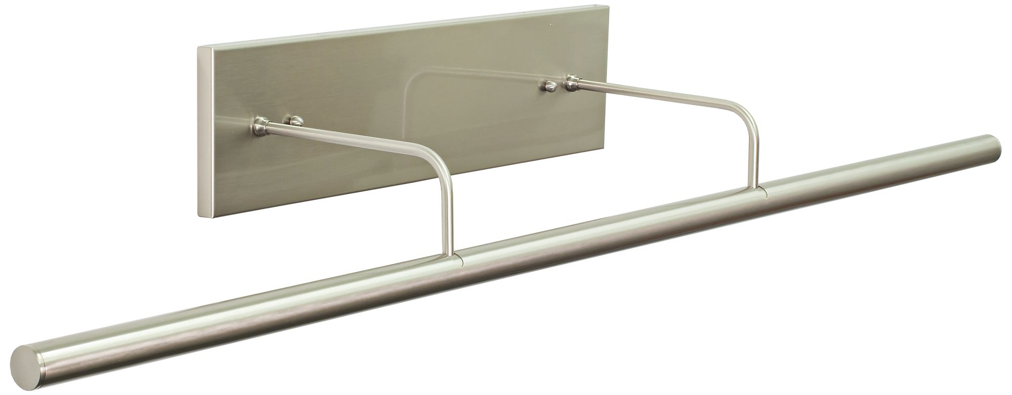 Slim-Line 43" Wide Satin Nickel Direct Wire LED Picture Light