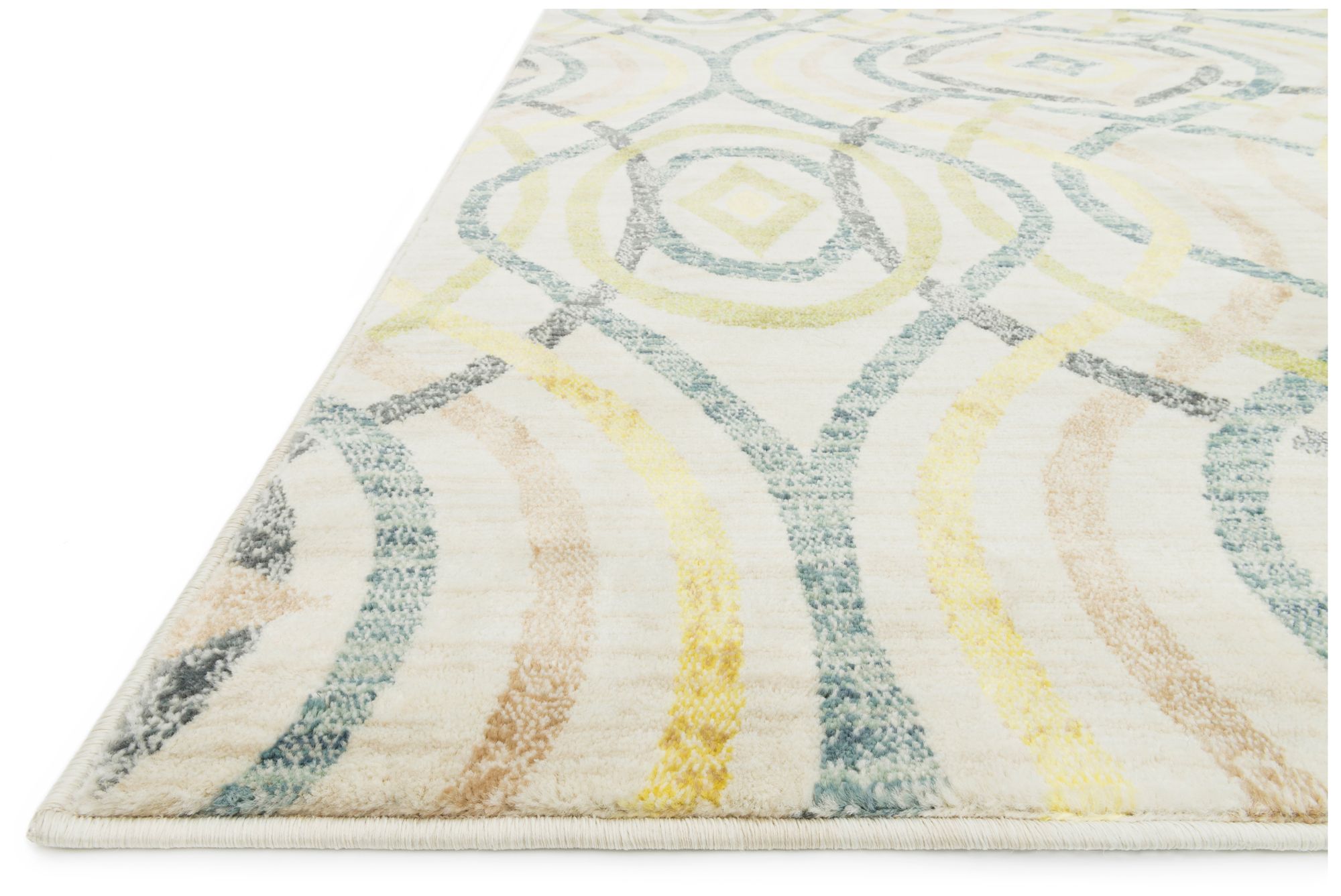 Madeline MZ-15 Multi-Color and Ivory Area Rug