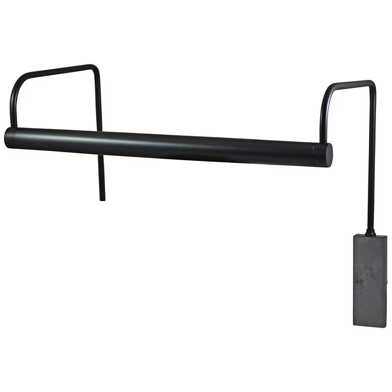 Image 1 House of Troy Slim-Line 15"W Rubbed Bronze LED Picture Light
