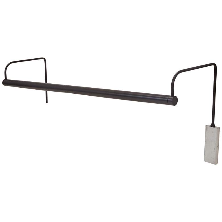 House of Troy Slim-Line 29&quot;W Rubbed Bronze LED Picture Light