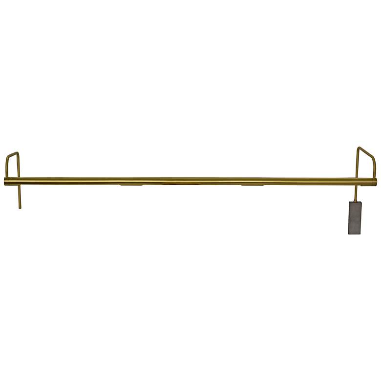 Image 1 House of Troy Slim-Line 43"W Satin Brass LED Picture Light