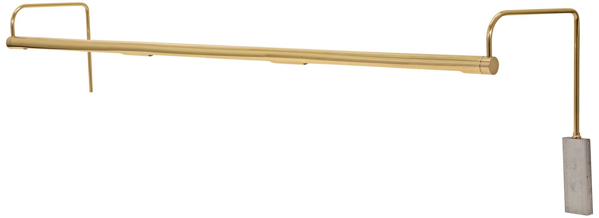 House of Troy Slim-Line 43" Wide Polished Brass LED