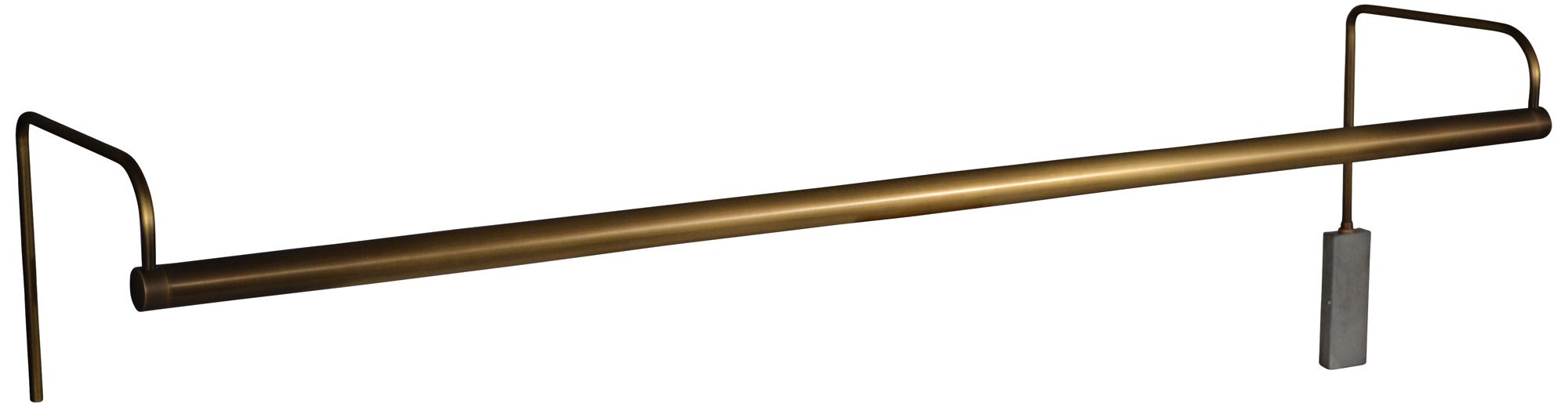 House of Troy Slim-Line 43" Wide Antique Brass LED Picture Light