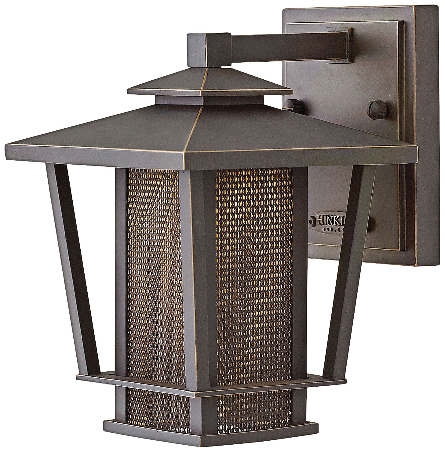 Theo 8 3/4" High Oil Rubbed Bronze LED Outdoor Wall Light