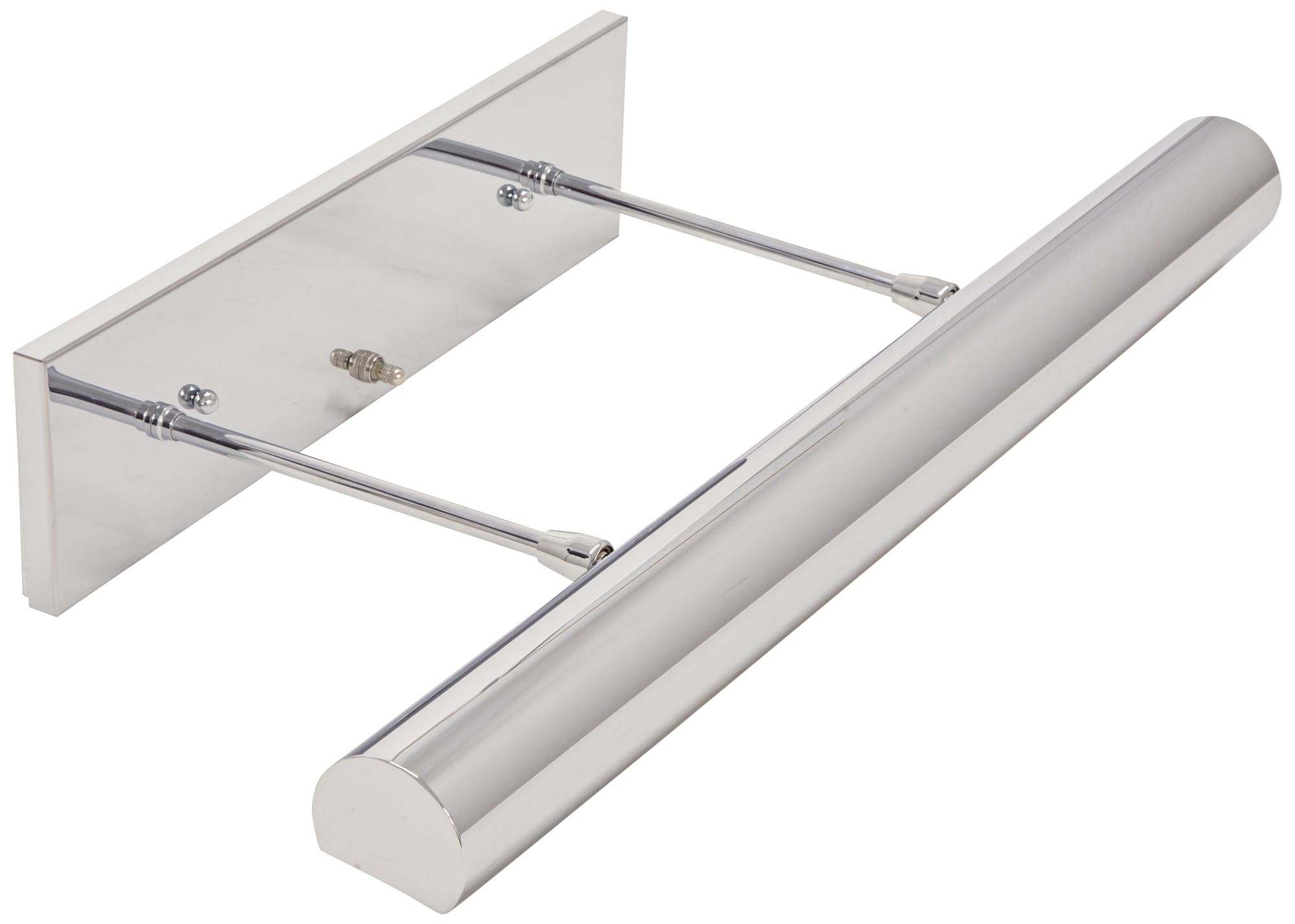 Contemporary 24" Wide Chrome Direct Wire Picture Light