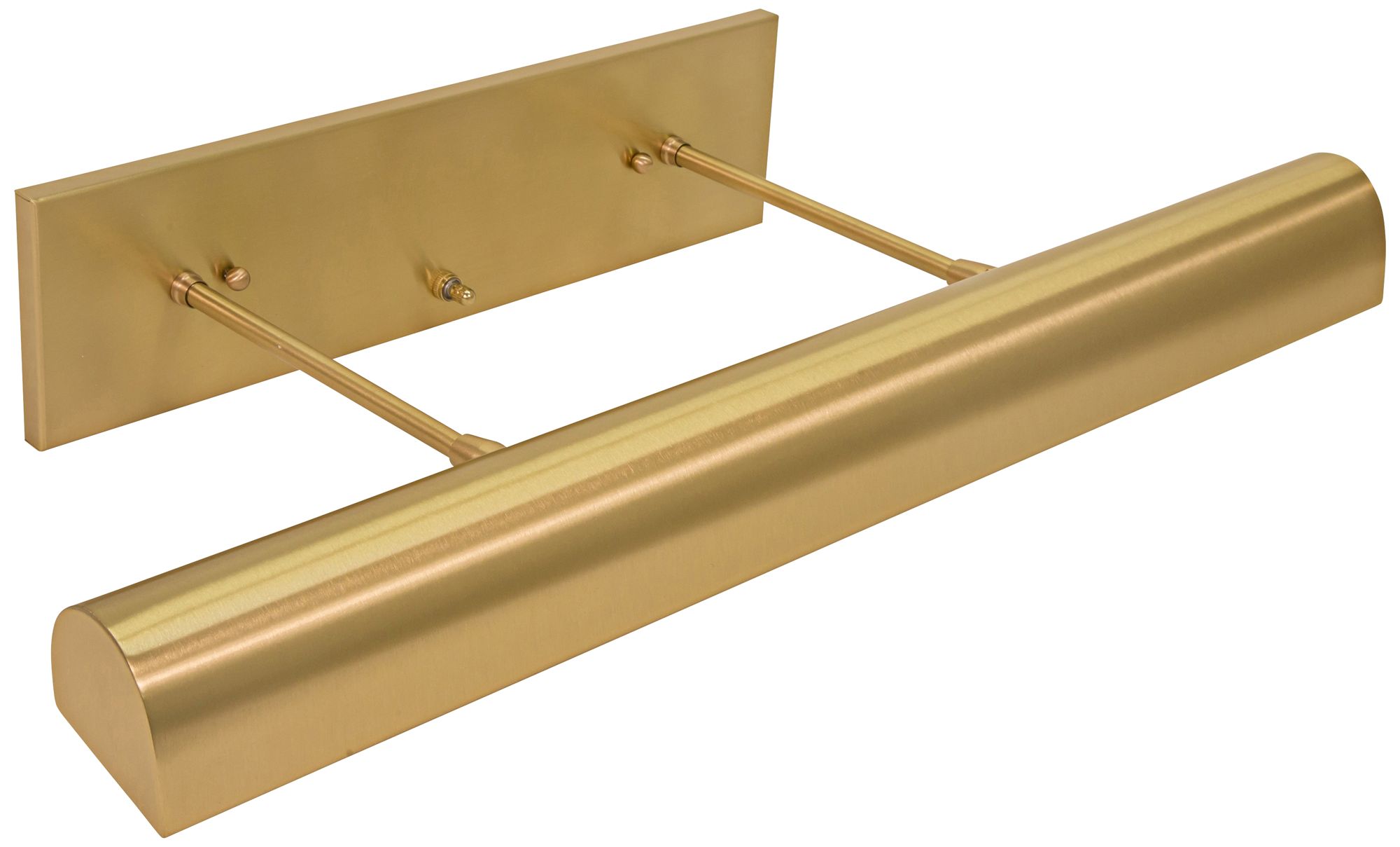 Traditional 24" Wide Satin Brass Direct Wire Picture Light