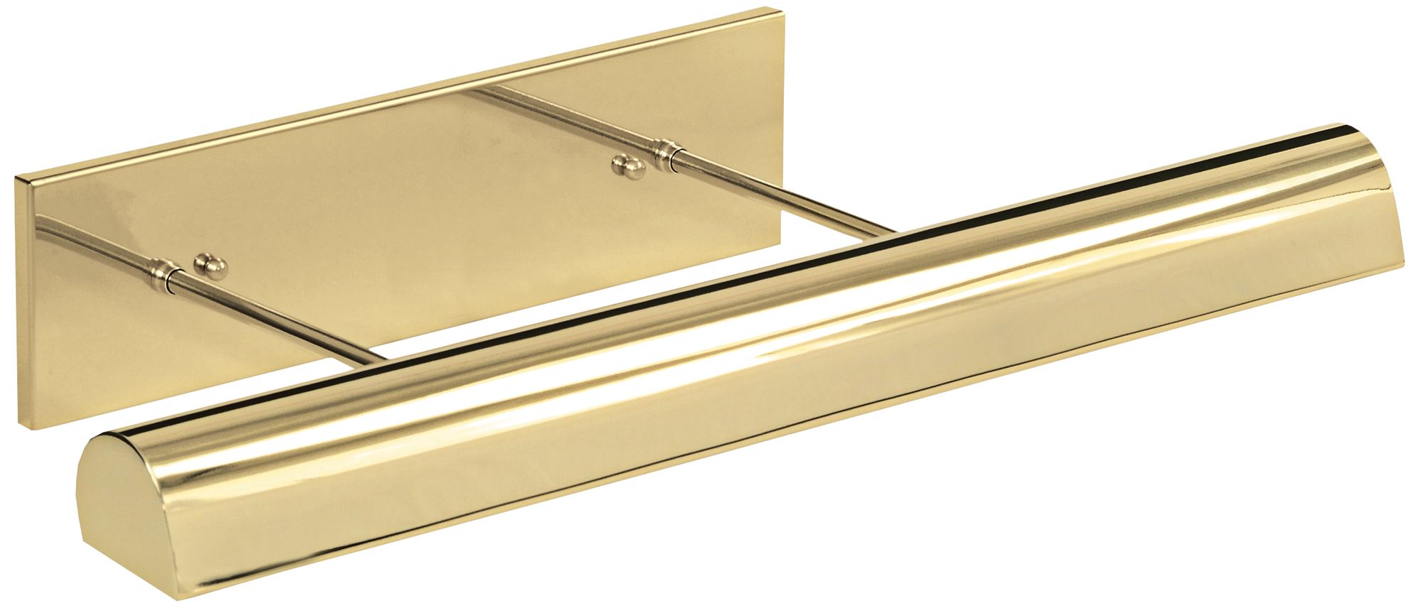 Classic Traditional 24" Wide Polished Brass LED Picture Light